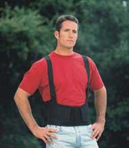 back brace front