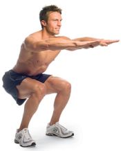 squat exercise for tailbone pain
